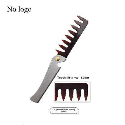 Multifunctional Folding Comb Men Beard Styling Combs