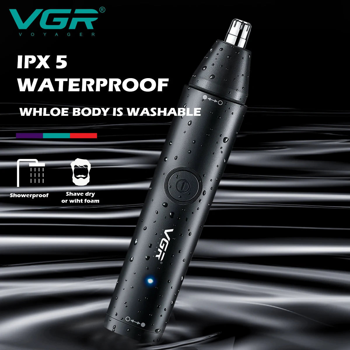 VGR Professional Nose Hair Trimmer Mini Hair Trimmer V-613