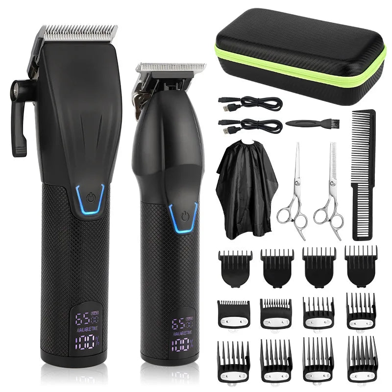 RESUXI Professional Hair Clipper Set Men's Barber Beard Trimmer