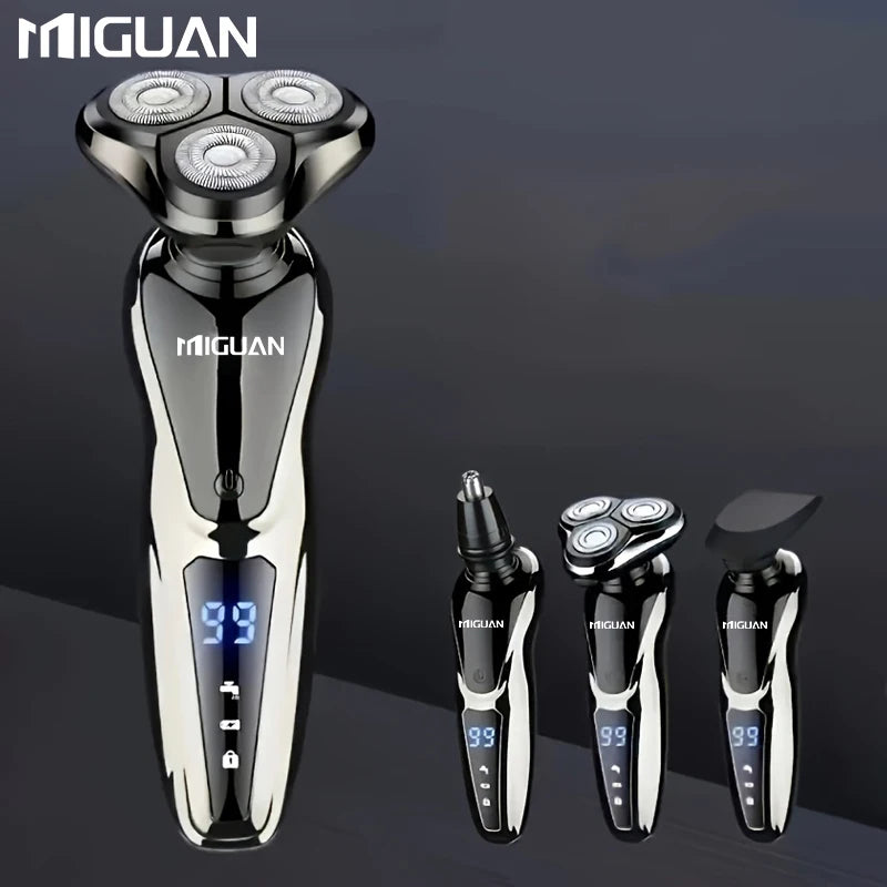 Electric Razor For Men  3 In 1 Electric Shaver Nose Hair Trimmer