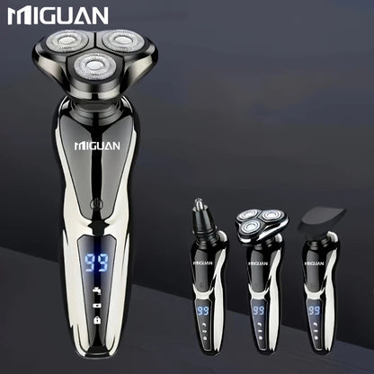 Electric Razor For Men  3 In 1 Electric Shaver Nose Hair Trimmer