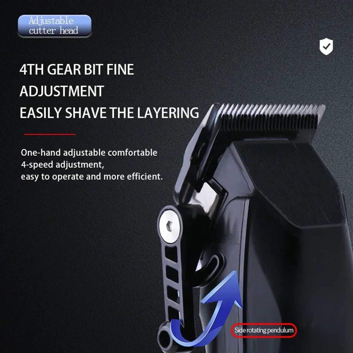 KEMEI Electric Rechargeable Best Hair Trimmer Professional Cordless