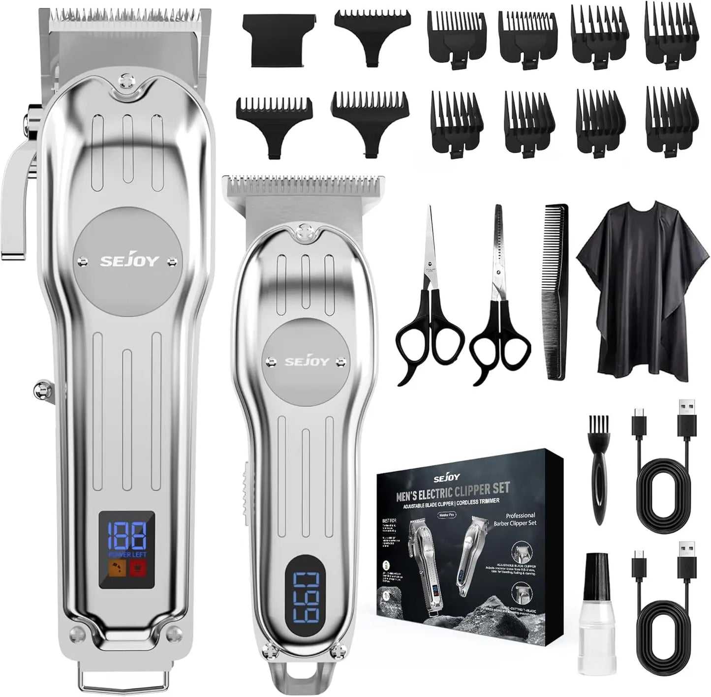 SEJOY Professional Hair Clippers for Men Cordless Clippers