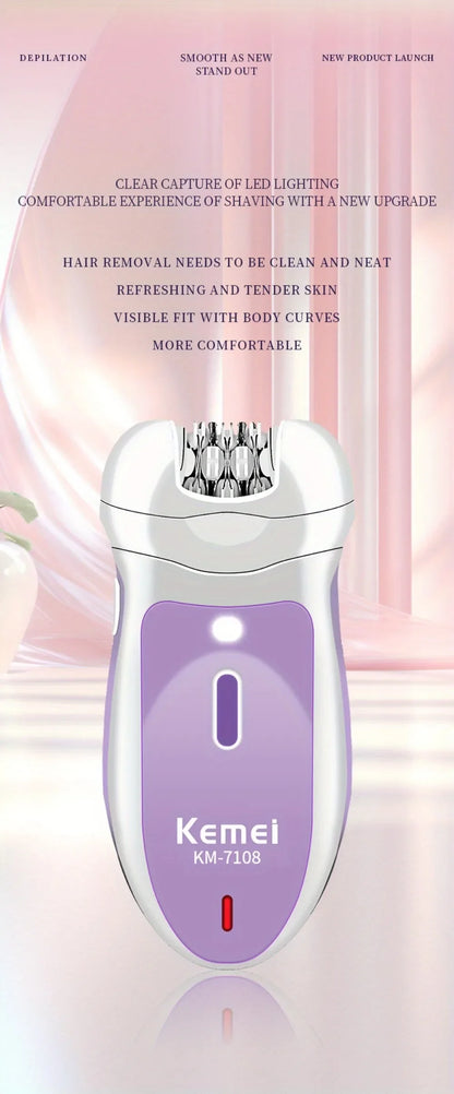 KM-7108 New Four in One USB High Electric Hair Puller