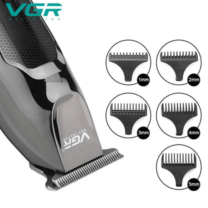 VGR Hair Trimmer Professional Hair Clipper LED Display