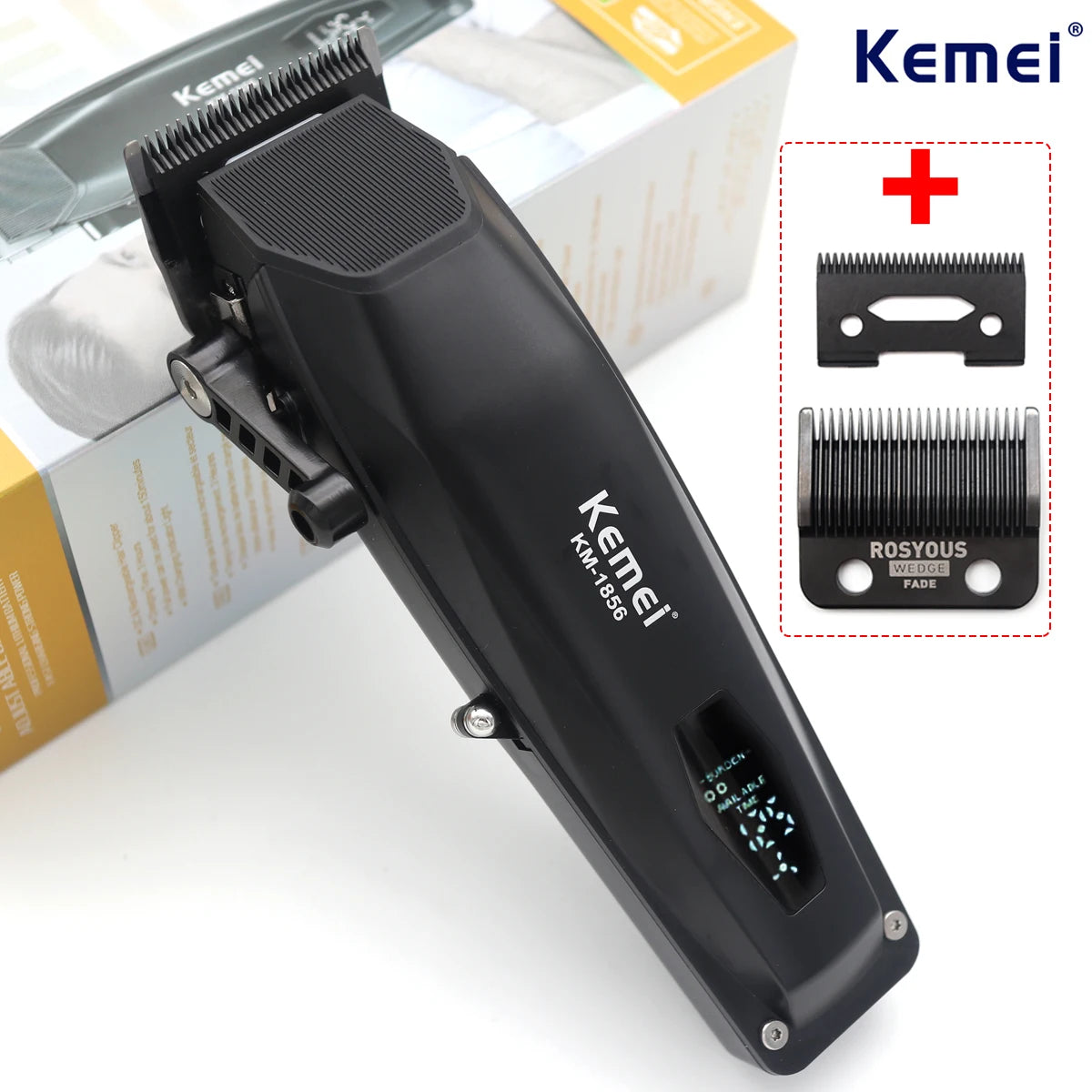 Kemei KM-1856 Electric Rechargeable Best Hair Trimmer