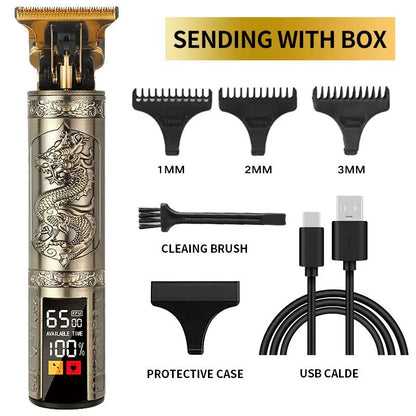 Wireless Hair Trimming for Men Hair Clippers Cordless Electric Shaver