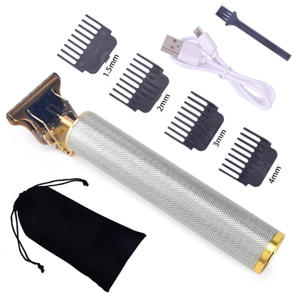 T9 Hair Clipper Professional Electric Hair Trimmer 0mm Baldheaded