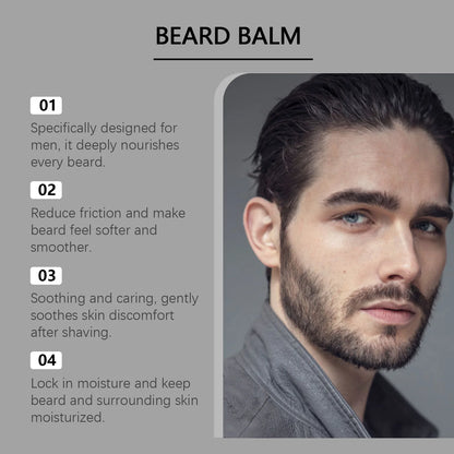 60g Vanilla Beard Keep Smoothing Nourishing Balm