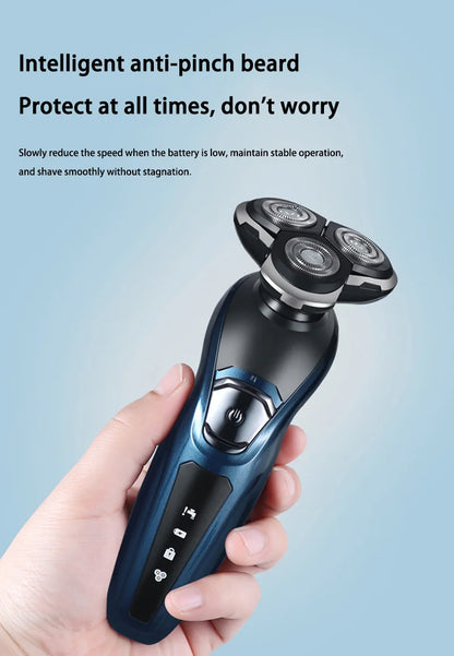 Electric Shaver 3-in-1 Washable Rechargeable Electric Razor