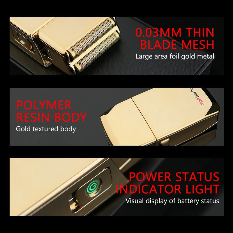 Pro Foil Lithium Plus Titanium Foil Shaver For Men Bread Trimmer
