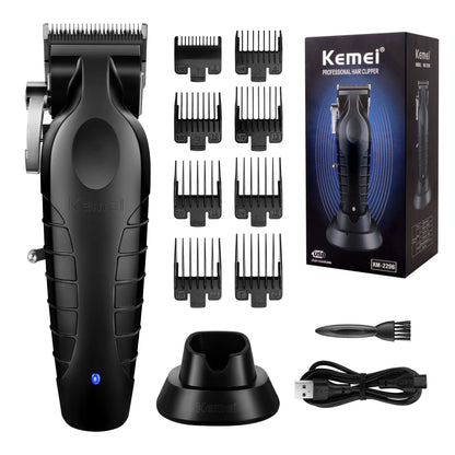 Kemei Men's Electric Hair Clipper USB Rechargeable KM-2296