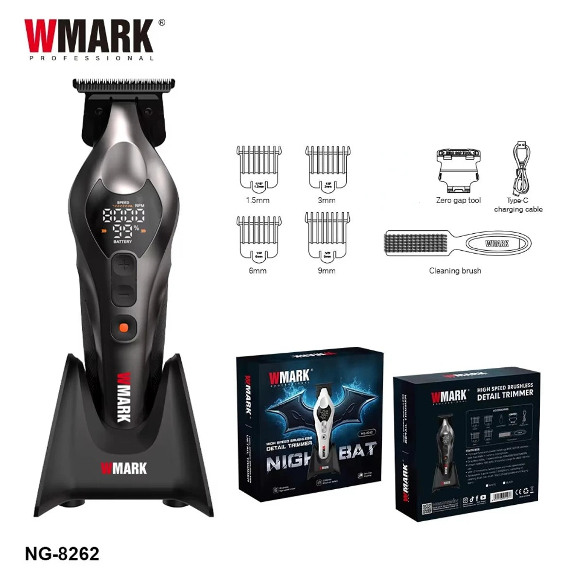 Hair Trimmer Professional Hair Clippers NG-8062 NG-8262