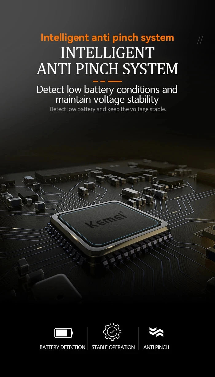 Kemei KM-TX5 Premium Chargeable Battery Electric Shaver