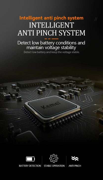 Kemei KM-TX5 Premium Chargeable Battery Electric Shaver