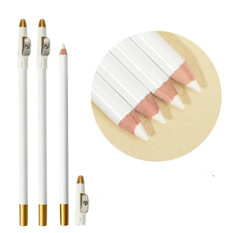 White Barber Beard Pencil Edge Hairline Trace Hair Shape