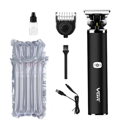 VGR Hair Clipper T-shaped Blade USB Rechargeable Waterproof V-272