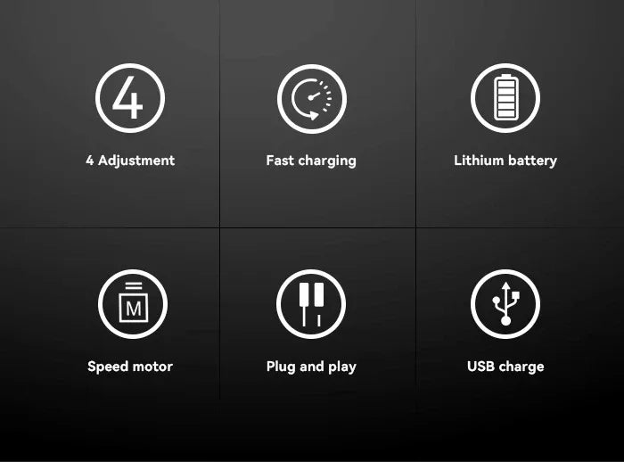 Kemei KM-PG809A KM-PG232 LCD USB Charging Hair Clipper
