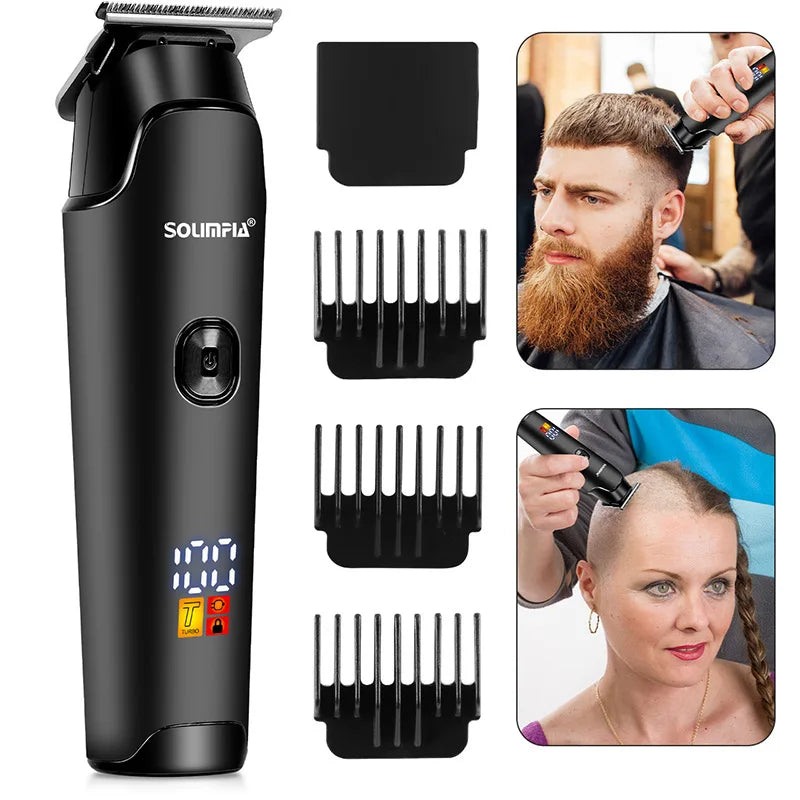 Men's Hair Clipper Salon Carving Electric Hair Trimmer