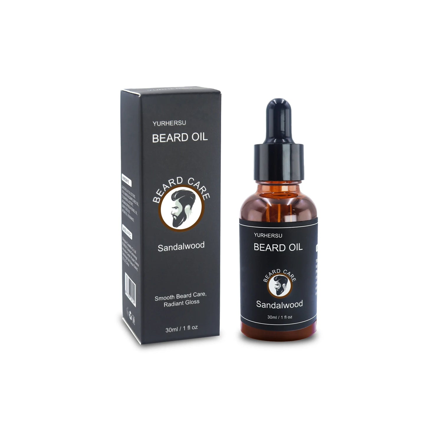New facial hair and beard growth oil care