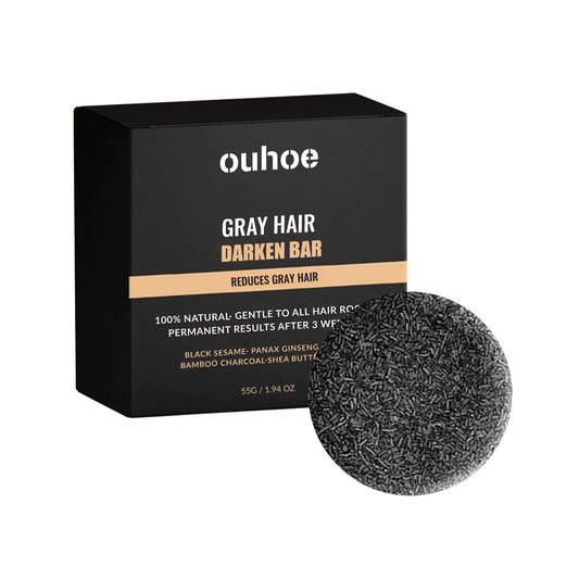 Darkening Hair Soap Deep Cleansing Blackening Beard Shampoo