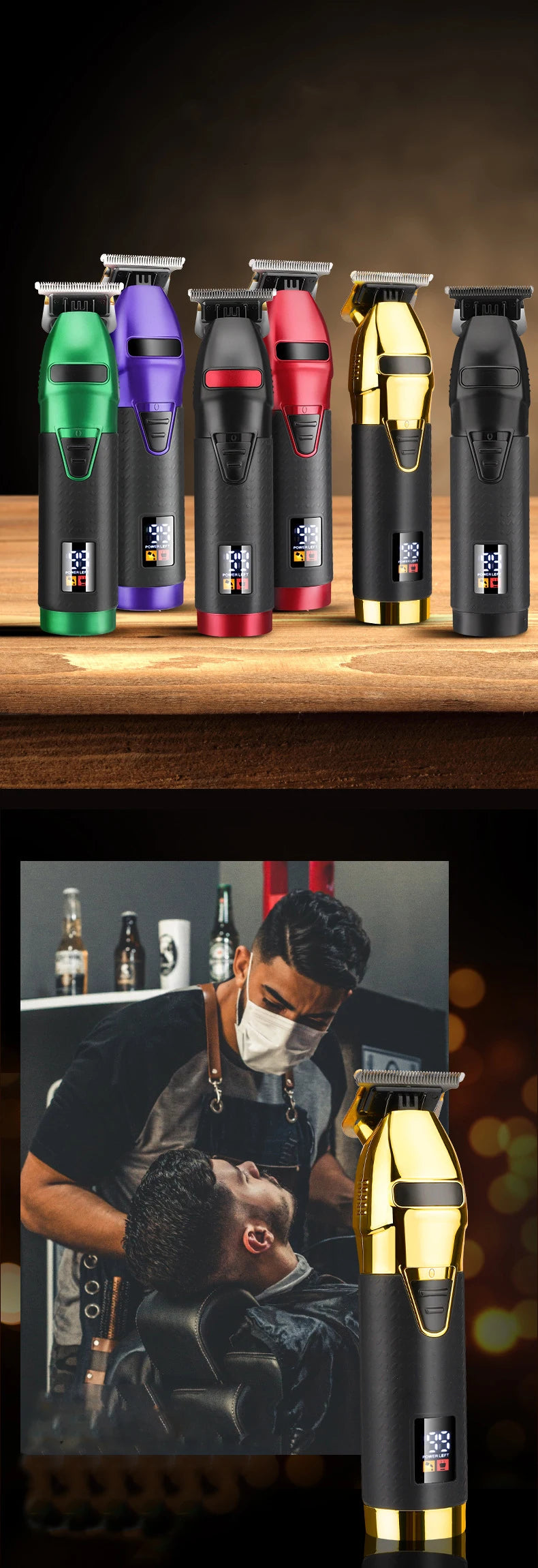 0mm Zero Professional Hair Trimmer For Men Beard