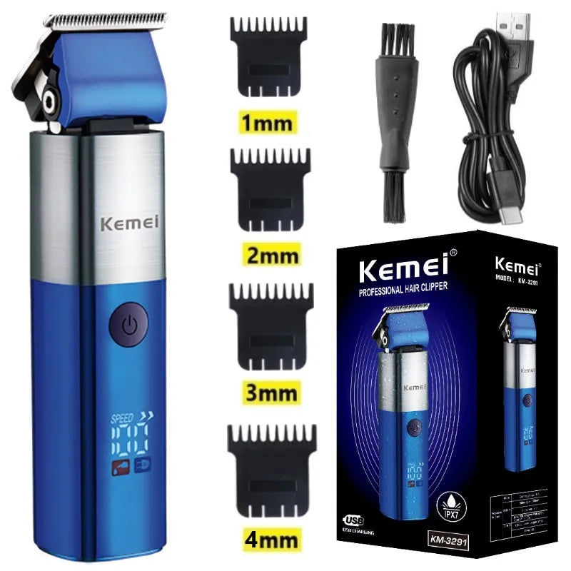 Kemei Professional Hair Clipper Hair Trimmer For Men
