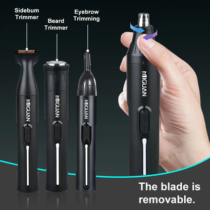 4-in-1 Professional Grooming Kit Nose & Ear Hair Trimmer