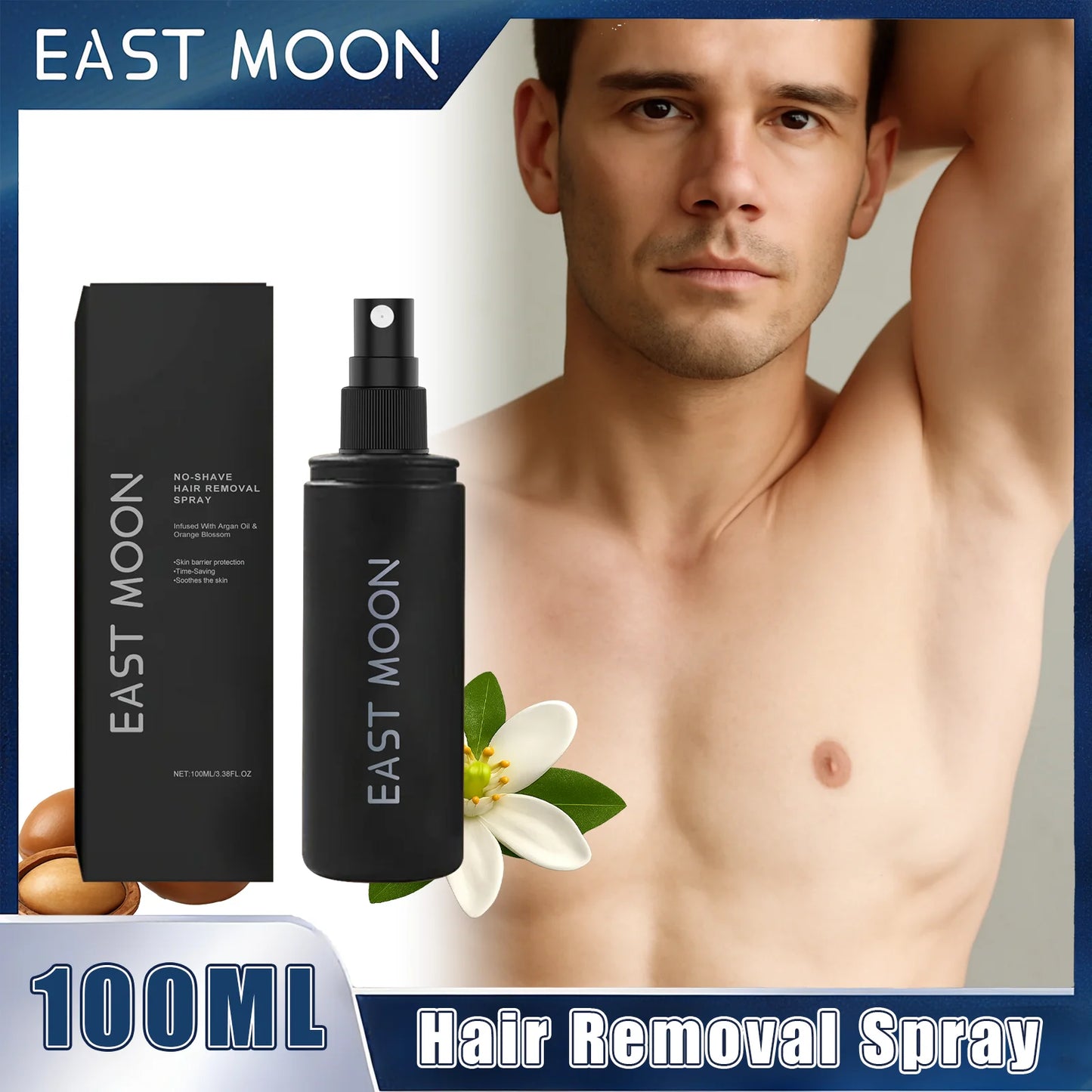 Men S Hair Removal Spray Effortlessly Removes Care Spray