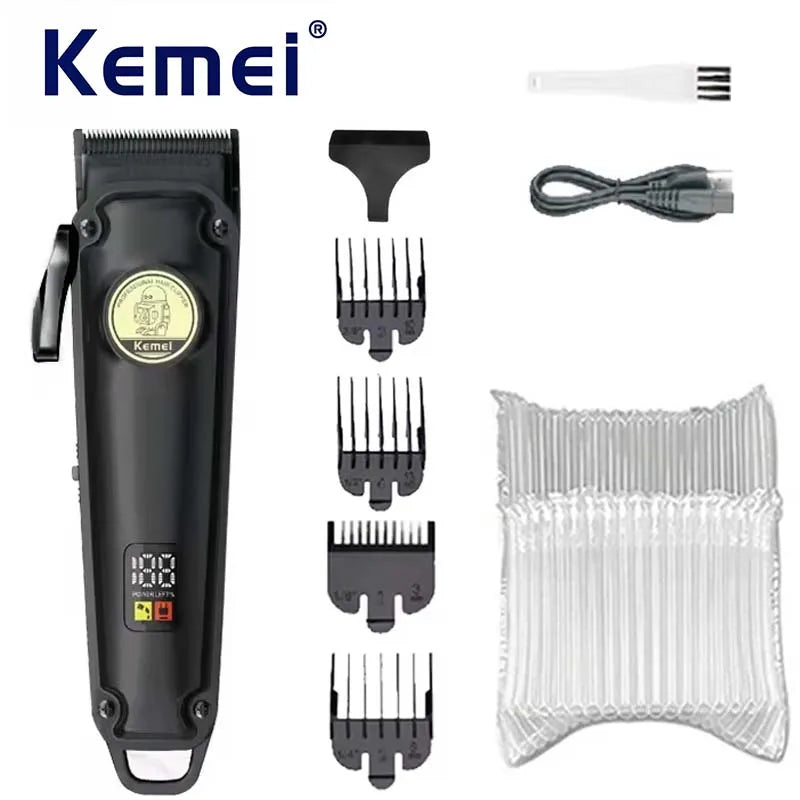 KM-2372 Trimmer Universal Rechargeable Cordless Electric Men's Trimmer