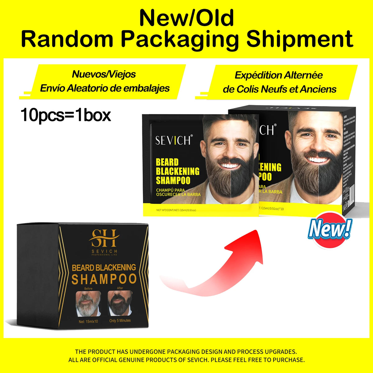 Health Natural Hair Dye Black Beard Shampoo Beard Paint