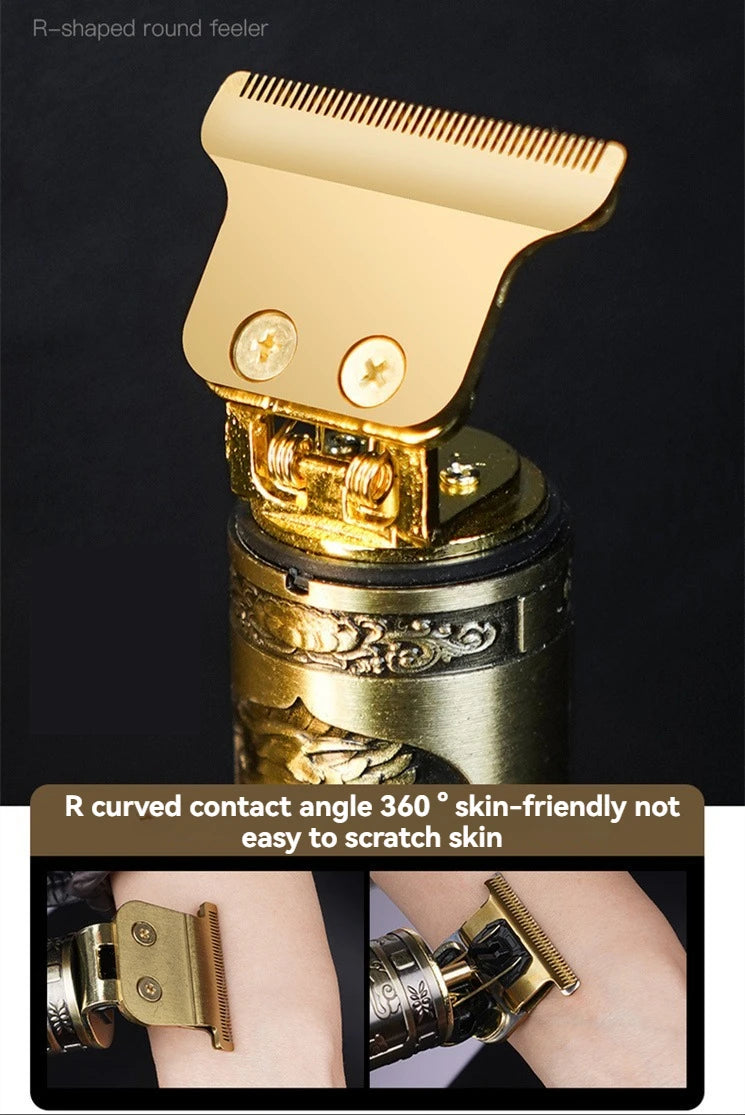 Professional 3-speed adjustment scissors beard trimmer