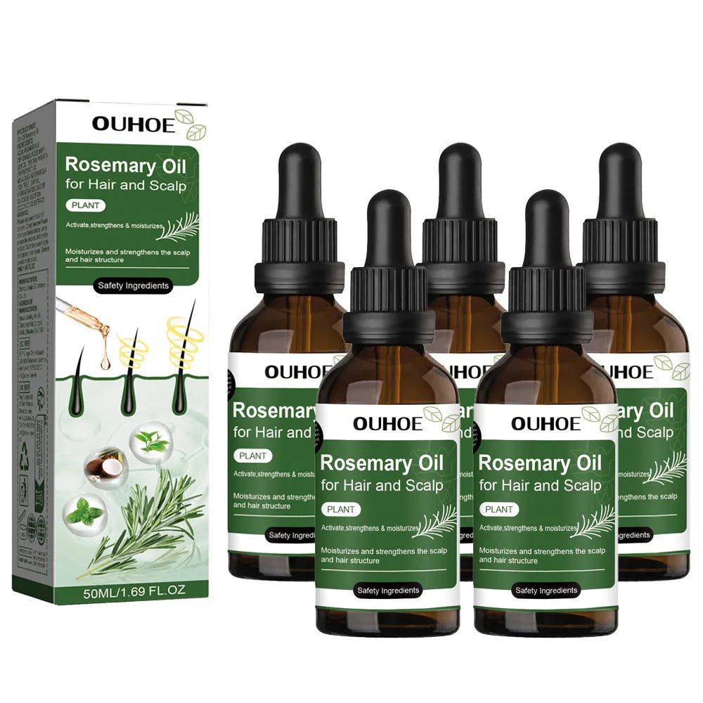 Rosemary Hair Growth Oil Hair Care Thickness Deep Nourishing