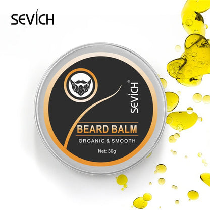 Men Beard Crewam Natural Beard Balm Wax for Men Moisturizing