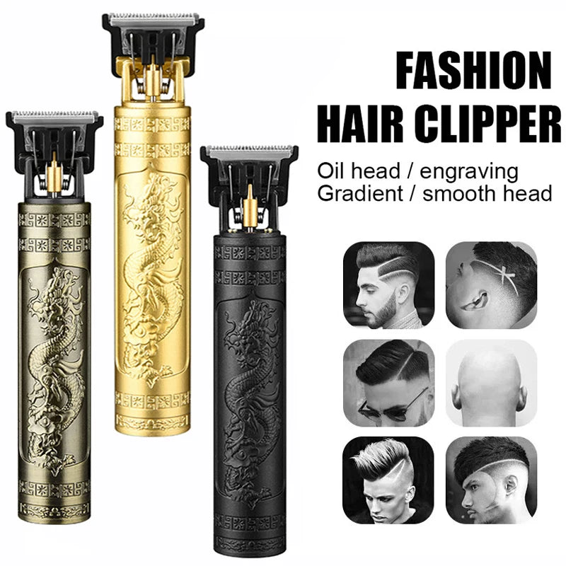 Electric Rechargeable Vintage T9 Man Shaver Trimmer