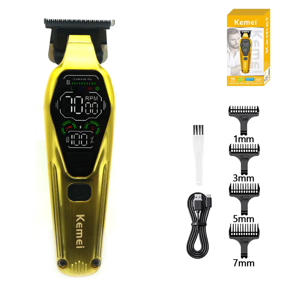 Kemei 1697 Professional Hair Cut Machine Hair Trimmers