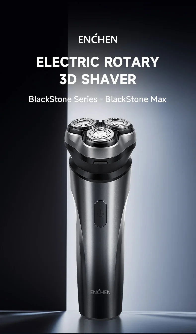 Enchen Electric Razor ENCHEN Electric Shaver Razor Beard Trimmer Rotary 3D Hair Shaver ...