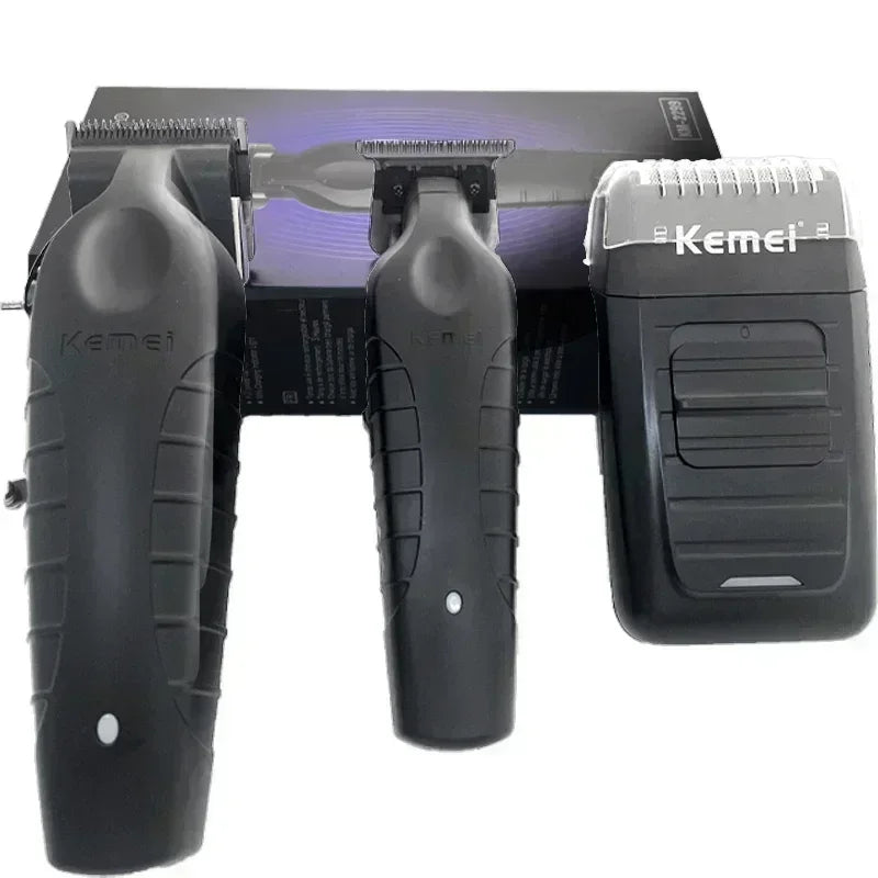 Kemei KM-2296 Professional Hair Clipper Kit Electric Shaver
