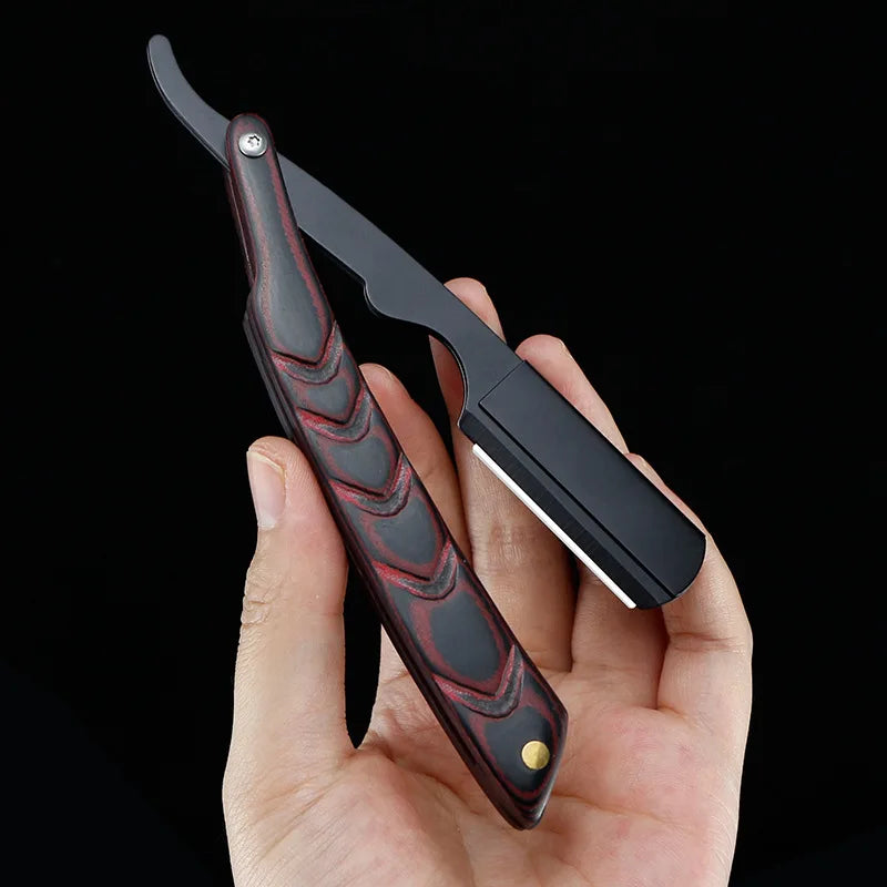 Wooden trimmer manual shaver professional straight edge