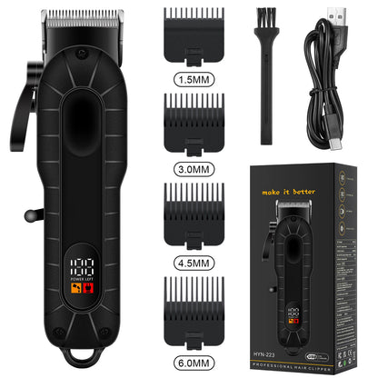 Professional Men Electric Hair Clipper Barber Finish Cutting Machine