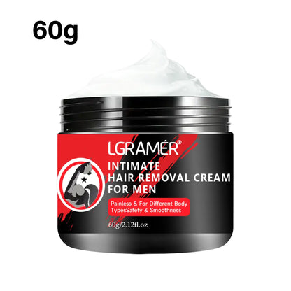 Men'S Painless Hair Removal Cream Mild Non Irritating Hair Removal