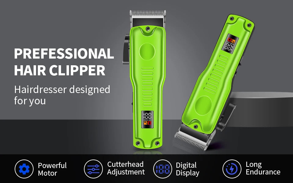 HIENA Hair cutting machine men's hair clipper hair Retro style