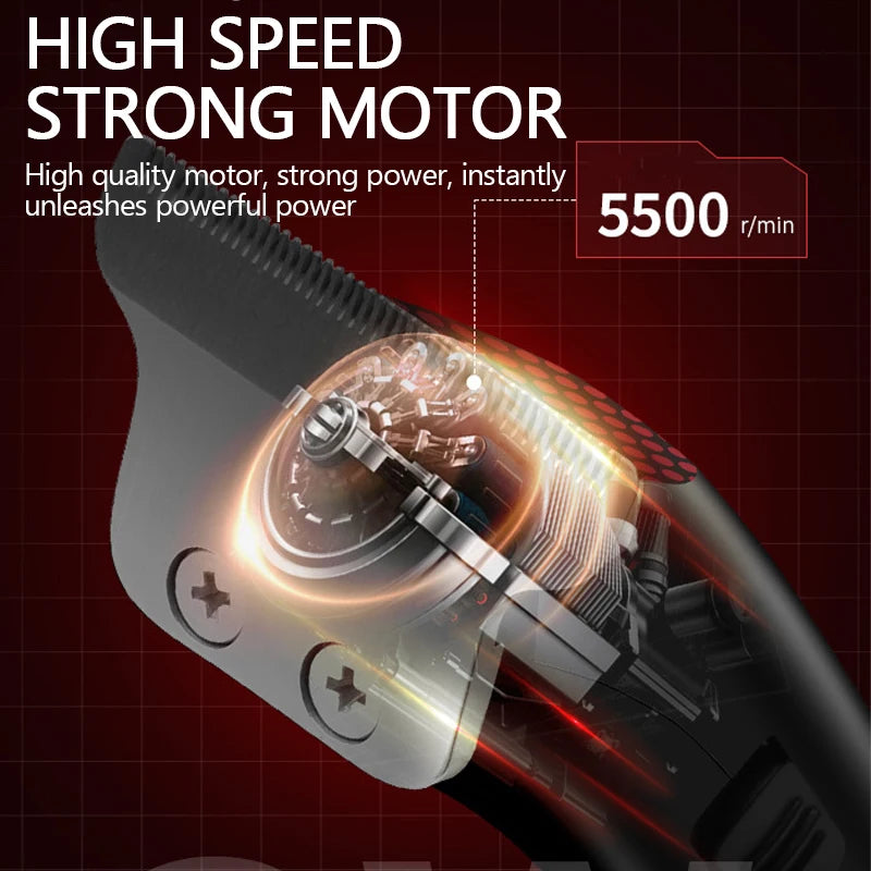 Kemei 889 Professional Pocket Cordless Hair Clipper Kit