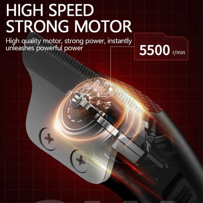 Kemei 889 Professional Pocket Cordless Hair Clipper Kit