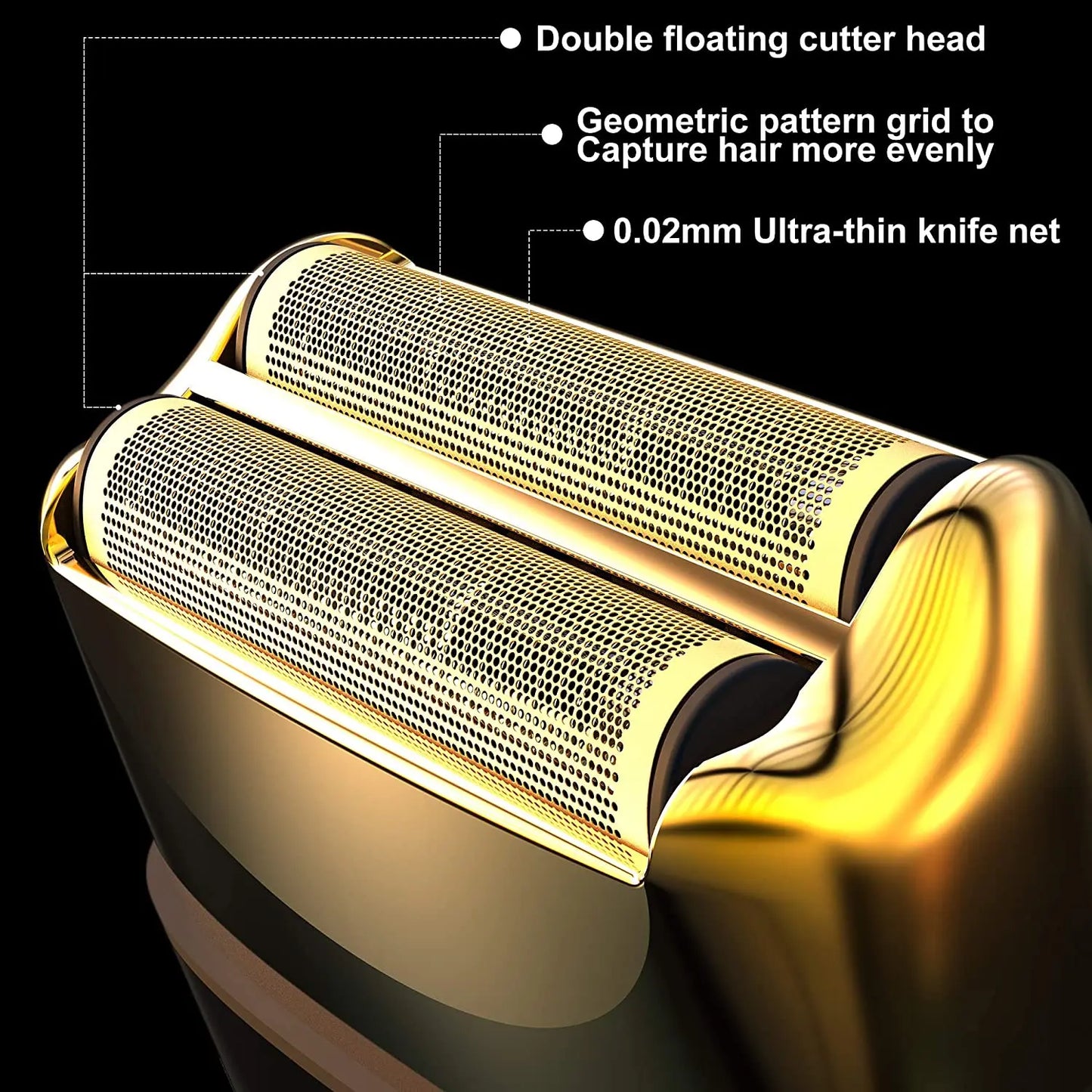 Kemei Professional Replacement Foil and Cutter Blades Set