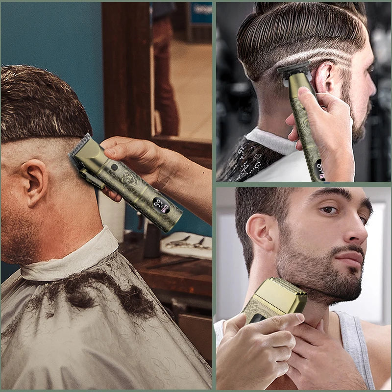 RESUXI XHJ-188 8500 RPM Professional Hair Clipper Electric Shaver