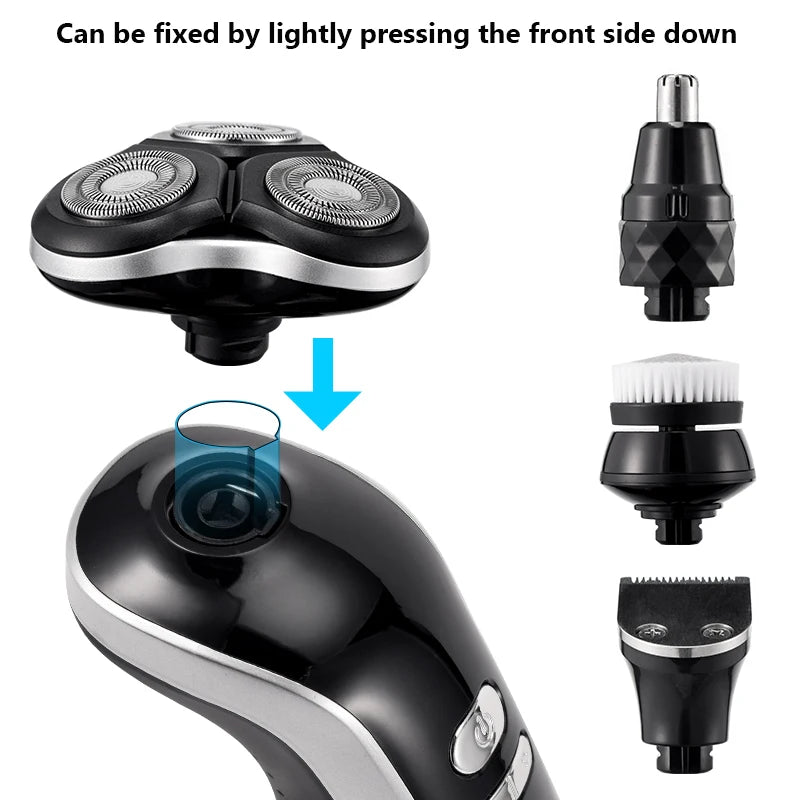 New Electric Shaver For Men 4D Electric Beard Trimmer For Men