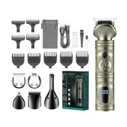 VGR Hair Clipper Trimmer Cutting Machine Rechargeable v106