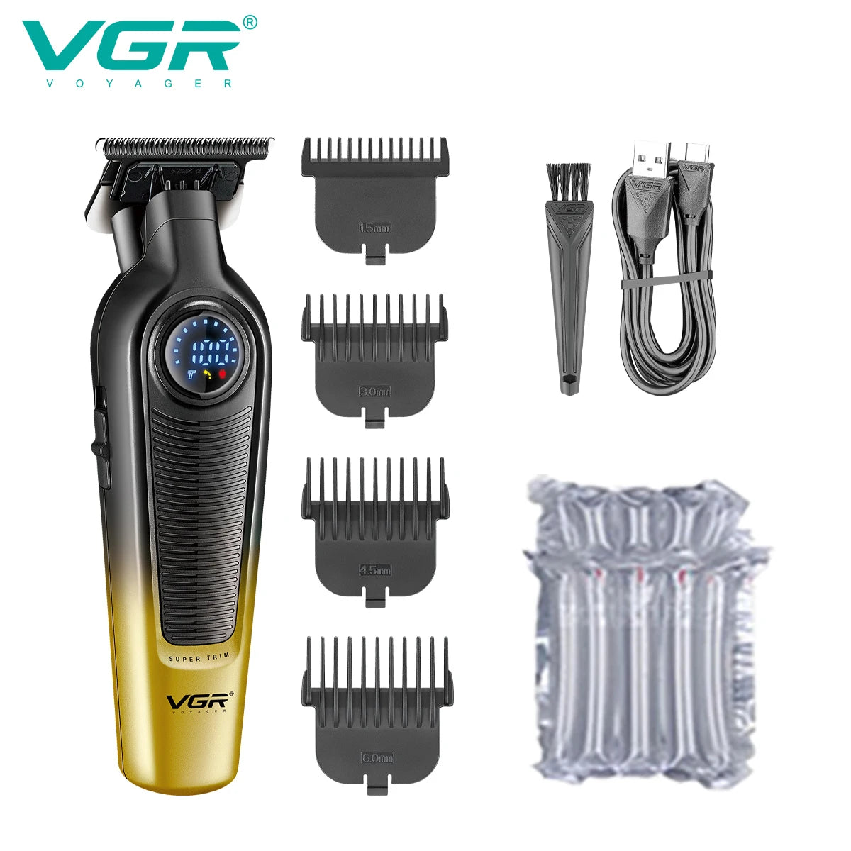 VGR V-996 Cordless Trimmer Electric Hair Clipper Haircut Barber