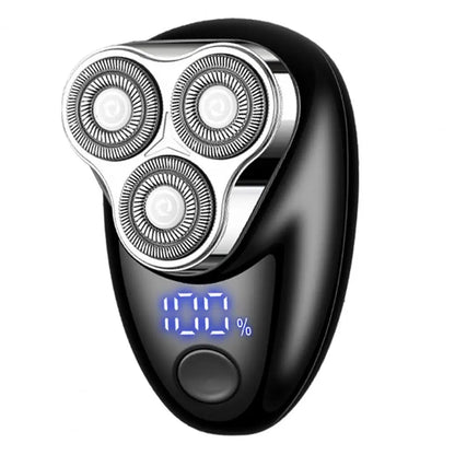 Men Electric Shaver Digital Display USB Rechargeable Mini Travel Razor